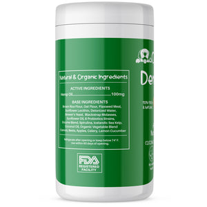 Colorado Dog Dental Dog Treats - with Coconut Oil, Spirulina and Hemp – Compare Ingredients & Cost – a 100% Natural, Effective Dog Dental Chew, Not a Fake Dog Toothbrush